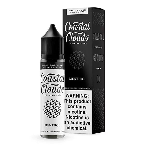 COASTAL CLOUDS 60 ML - MENTHOL - 00 MG