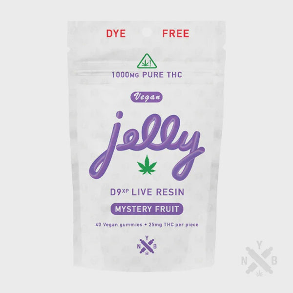 JELLY D9 XP LIVE RESIN 25MG GUMMY 40CT MYSTRY FRUIT