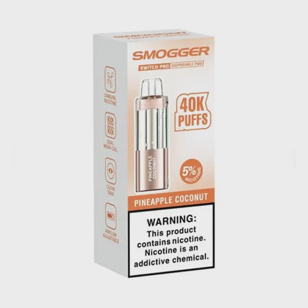 SMOGGER 40K REFILL PODS PINEAPPLE COCONUT