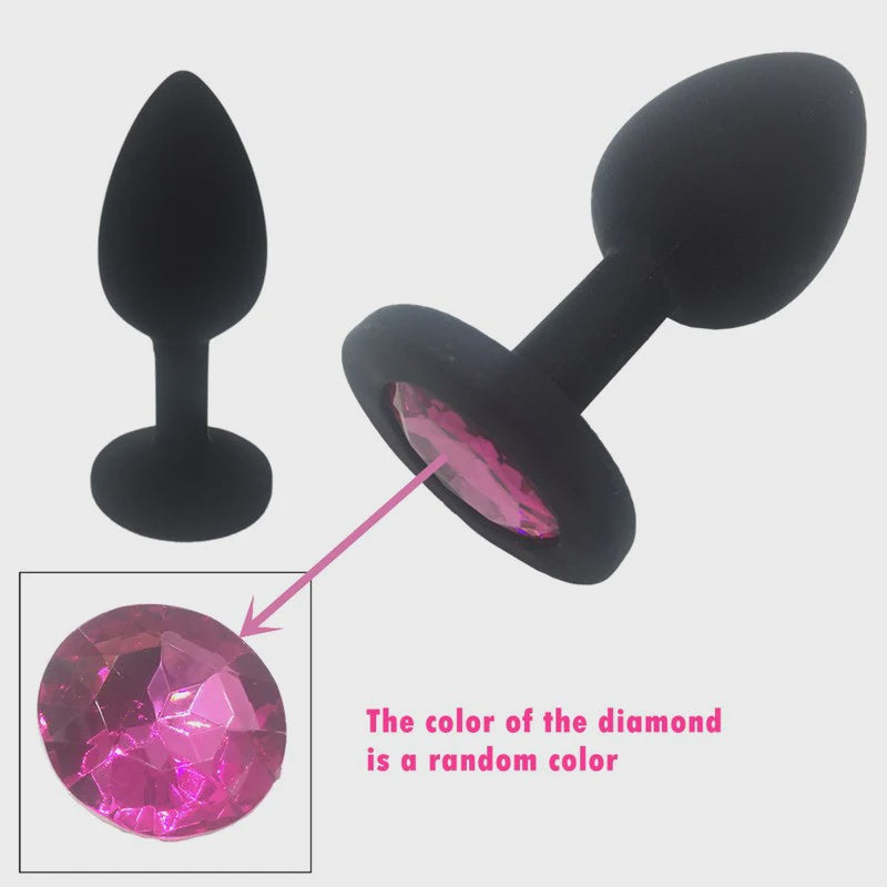 PLEASURES CRYSTAL BUTT PLUGS