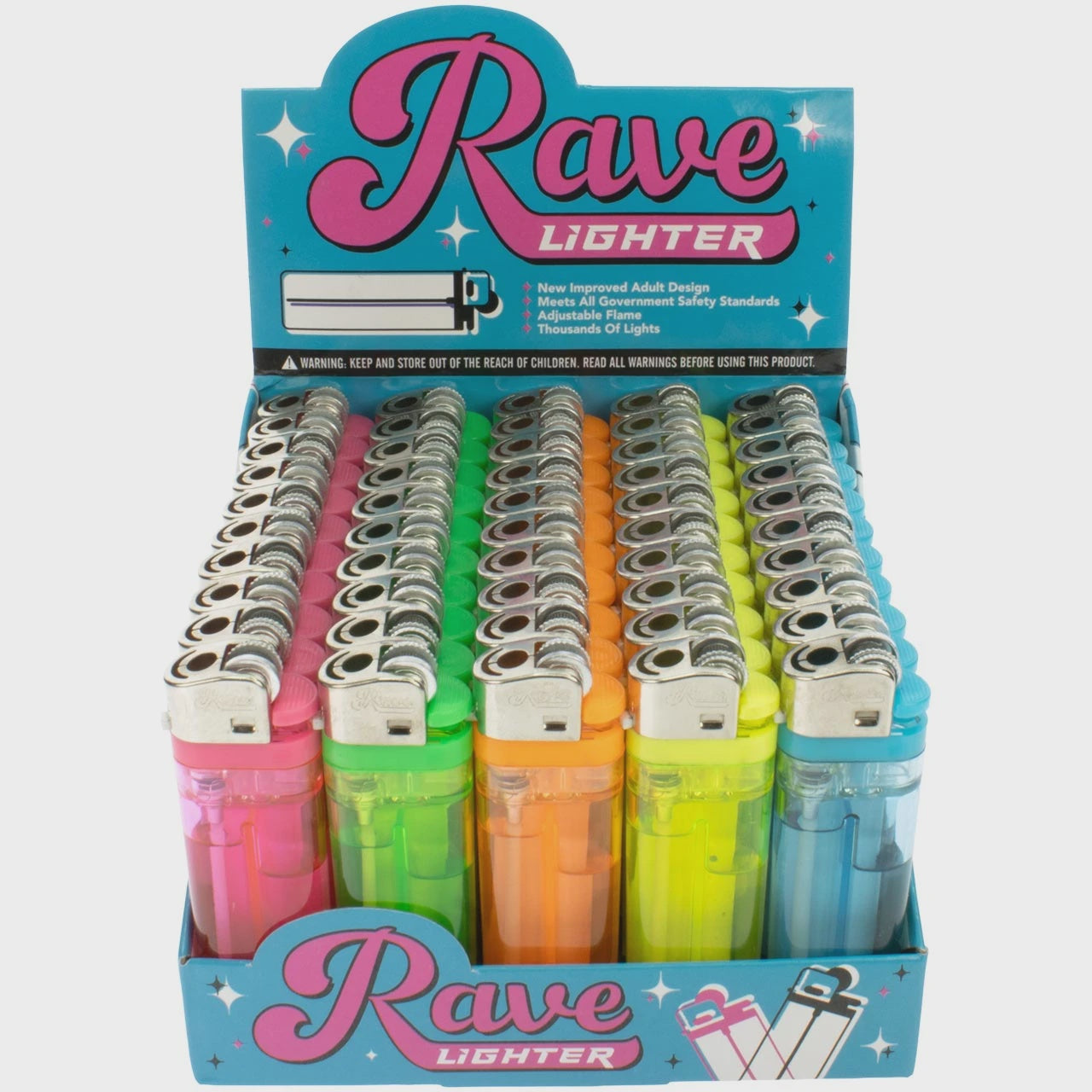 RAVE LIGHTER light colors