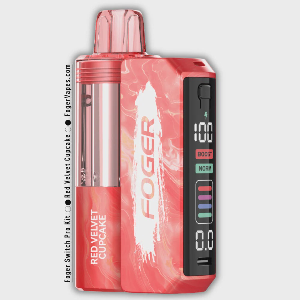 FOGER SWITCH PRO KIT 30K PUFFS 5PK DISPOSABLE | RED VELVET CUPCAKE