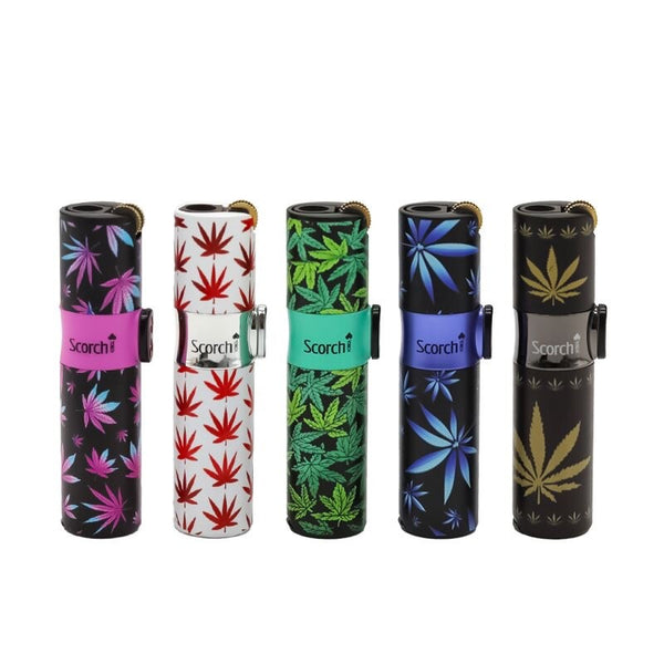 SCORCH TORCH FLINT ASSORTED DESIGN 12/DISPLAY 61656-1