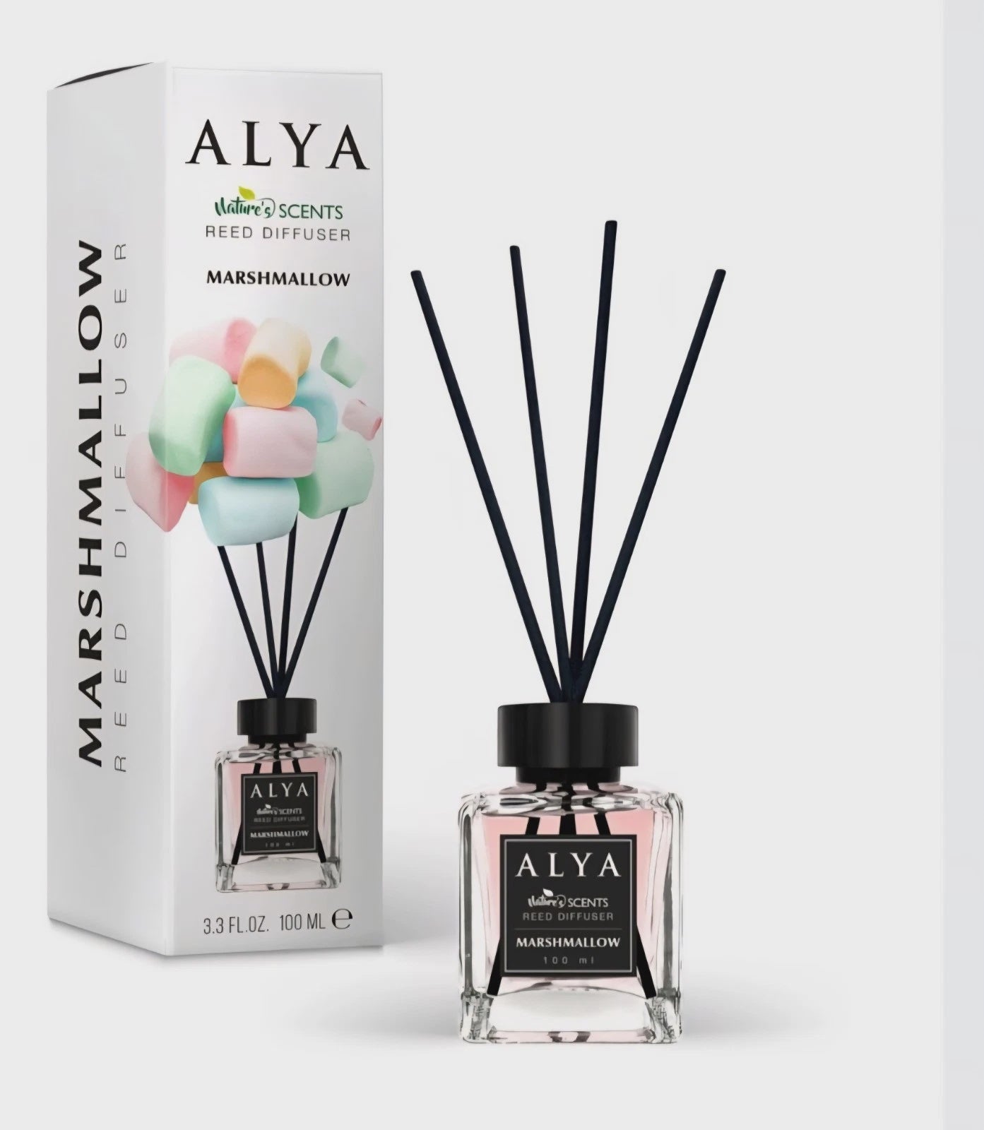ALYA NATURES SCENTS REED DIFFUSER MARSHMALLOW