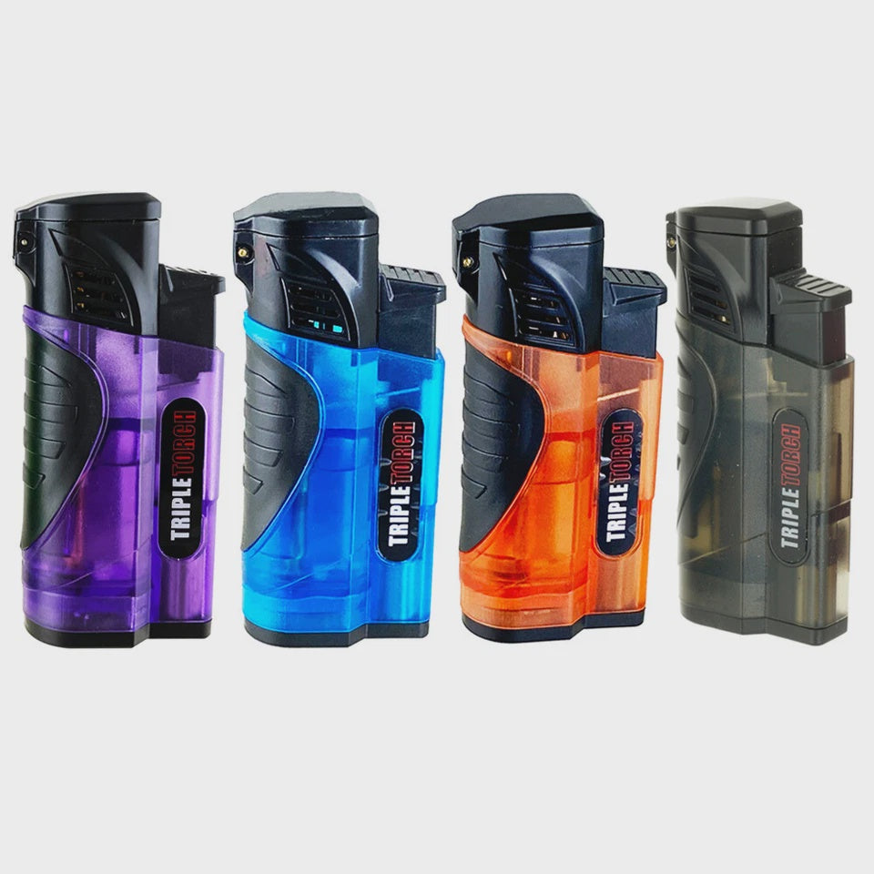 TECHNO TRIPLE TORCH 12CT/BOX - 10701B
