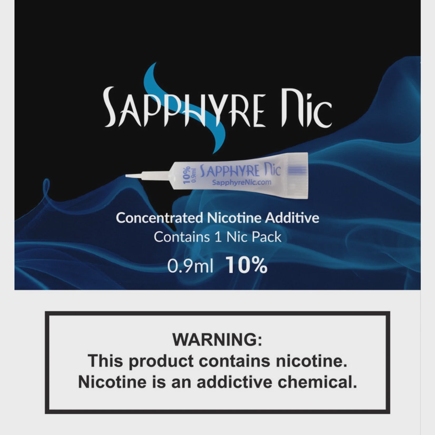 SAPPHYRE NIC 0.9ML