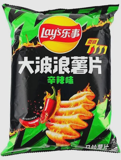 EXOTIC CHIPS LAYS WAVY 40g SPICY
