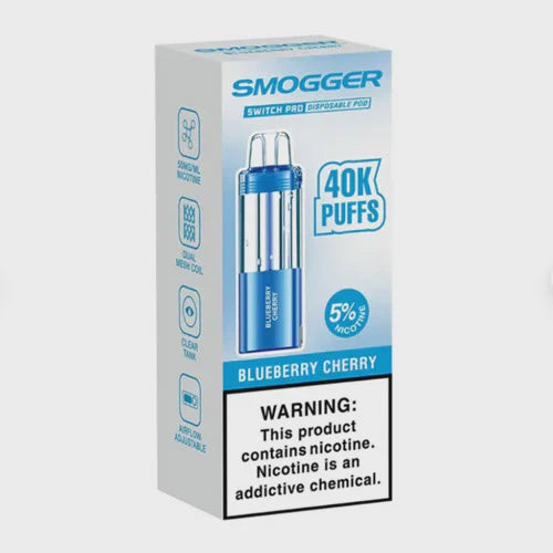 SMOGGER 40K REFILL PODS BLUEBERRY CHERRY