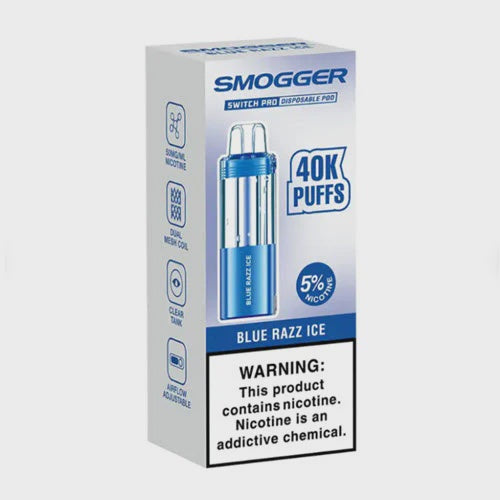 SMOGGER BLUE RAZZ ICE POD