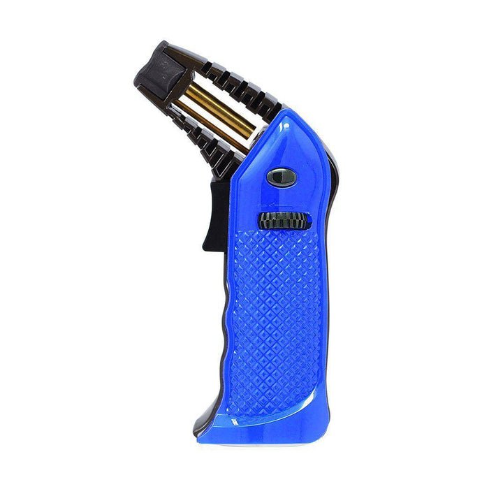 SPECIAL BLUE FULL METAL TORCH - BLUE - triplebuzzsmokeshop