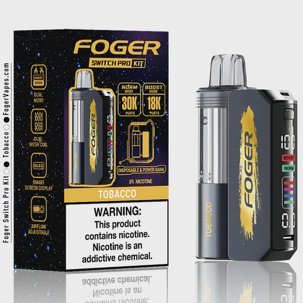 FOGER SWITCH PRO KIT 30 K TOBACCO