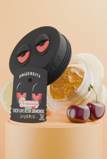 UNIVERSITY 2G LIVE RESIN DIAMONDS LEMON CHERRY HYBRID
